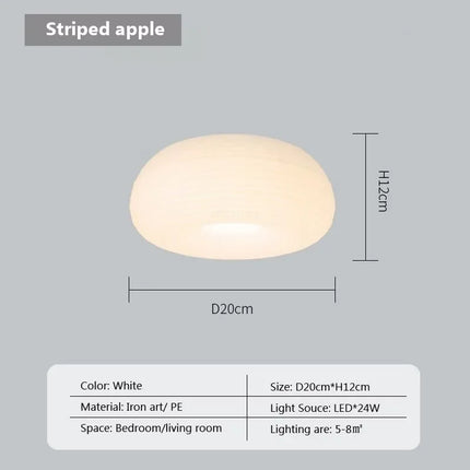 Lampe de chevet lumineuse au design nordique moderne — LZ3F9X