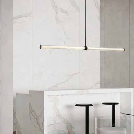 Plafonnier en verre minimaliste pour bar et restaurant moderne — LZ4X9T2