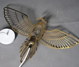 Suspension moderne en acier inoxydable motif oiseau paix et amour — LZ4X9P