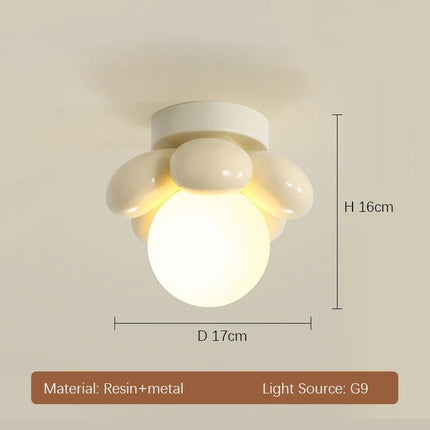 Lustre suspension moderne en forme de fleur pour restaurant — LZ4T9QX