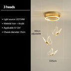 3 têtes / Lumière chaude