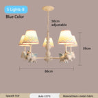 5 lumières bleu B / 3 Température de couleur