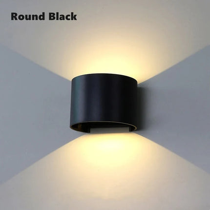 Applique murale extérieure intelligente avec éclairage RGB et CCT — LZ4X9J