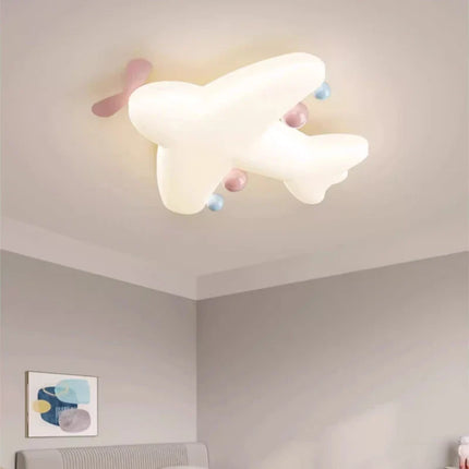 Plafonnier enfant en forme d'avion au design simple et romantique — LZ4X9T
