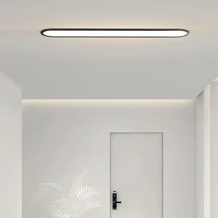Plafonnier LED ultra fin pour intérieur moderne et élégant — LZ4D7Q9