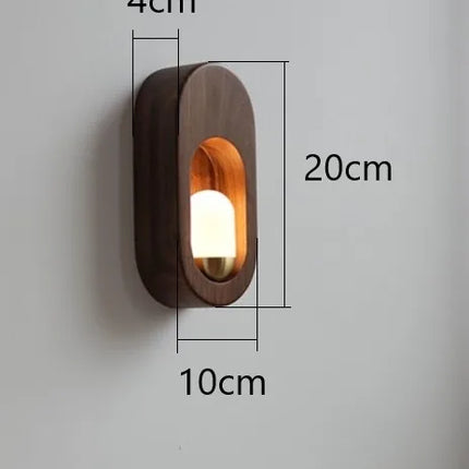 applique murale en bois design nordique pour décoration intérieure