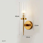 Diamètre B 60 cm / Cadre en bronze / Lumière chaude