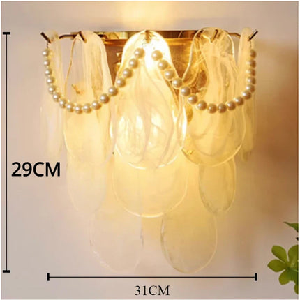 Applique murale LED en verre pour décoration intérieure moderne — LZ4X9T1
