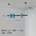 Lumières A-Blue-6 / Blanc chaud