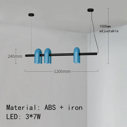 Lustre suspension art déco en métal avec cordon réglable — LZ4X9P2