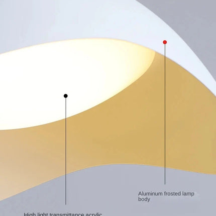 Lustre suspension nordique lumineux pour intérieur moderne — LZ4X9Q