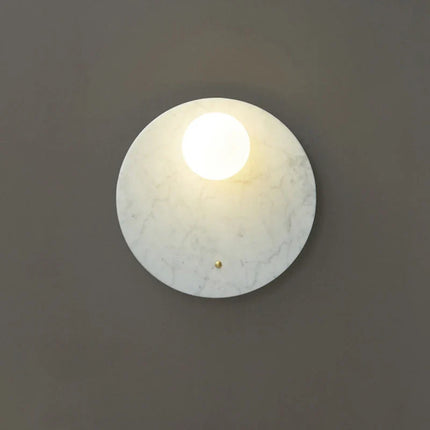 Applique murale LED marbre vert pour salon et couloir nordique — LZ4X9T2