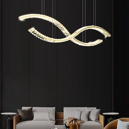 Lustre suspension élégant en cristal — LZ4X9P
