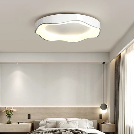 Plafonnier rond LED au design moderne pour décoration intérieure — LZ4X9J2