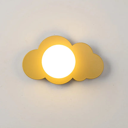 Applique murale design moderne en forme de nuage pour intérieur élégant — LZ4X9QJ