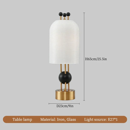 Lustre en verre au design wabi-sabi pour décoration moderne — LZ4T9X