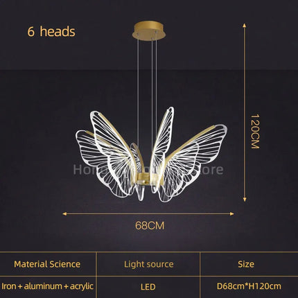 lustre nordique moderne à led design créatif décoratif