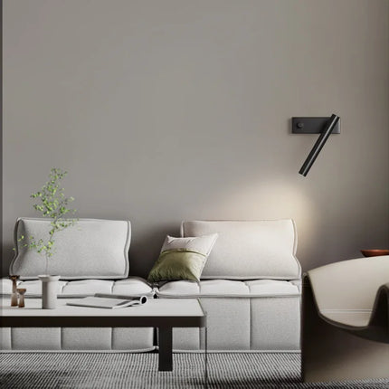 Applique murale en cuivre avec interrupteur rotatif intégré — LZ4X9T