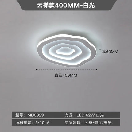 Plafonnier LED ultra mince au design moderne minimaliste — LZ4X9T2