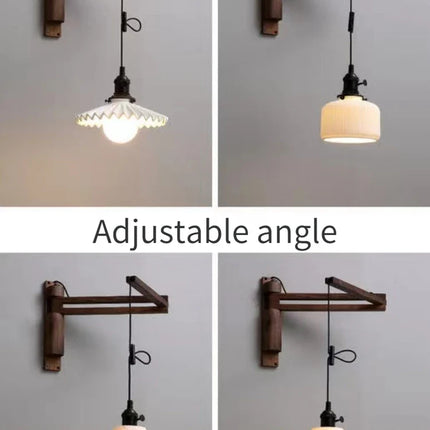 Applique murale extensible en cuivre au design élégant et fonctionnel — LZ4X9T