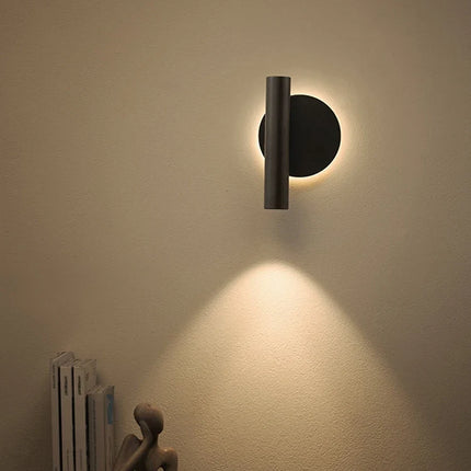 Applique murale minimaliste à double source lumineuse rotative — LZ4X9T2
