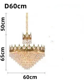 Lustre en cristal au design moderne pour intérieur haut de gamme — LZ4P9XQ