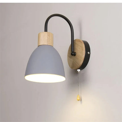 Applique murale nordique moderne macaron avec interrupteur LED — LZ4X9P2