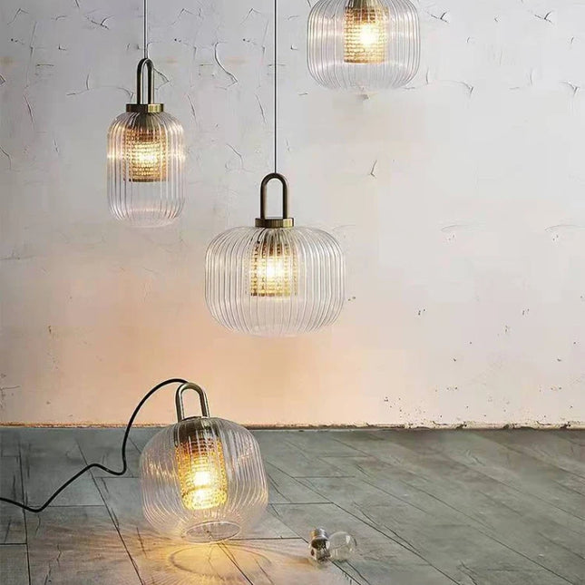 Suspension en verre moderne pour espace café — LZ4X9B