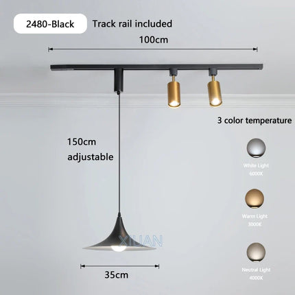 Suspension wabi-sabi en métal et bois pour boutique — LZ4XJ7