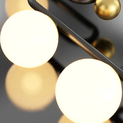 Suspension décorative moderne en forme de boule en verre — LZ4P9XQ