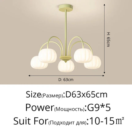 lustre moderne style pastoral pour une atmosphère chaleureuse créative