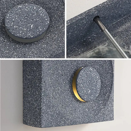 Applique murale industrielle en ciment pour éclairage décoratif — LZ4X9P2