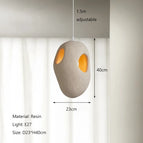 Modèle C- D23 H40cm / Lumière neutre 4200K