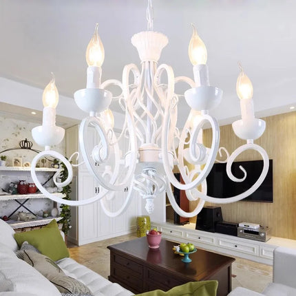 Lustre campagne moderne à 6 lumières pour intérieur — LZ4G7D9