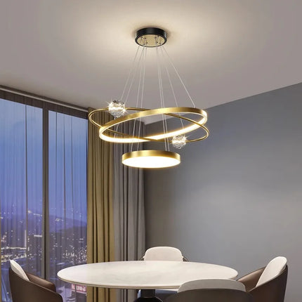Lustre moderne pour éclairage intérieur décoratif élégant — LZ4X9P2