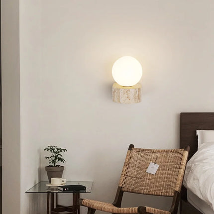 Applique murale en pierre naturelle élégante — LZ4X9P2