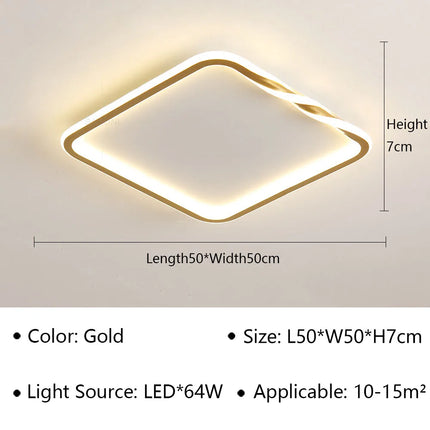 Plafonnier LED moderne pour décoration intérieure élégante et contemporaine — LZ4X9T1