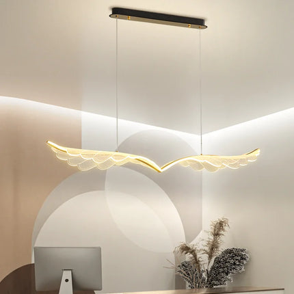 Lustre moderne en acrylique pour restaurant et bar 2024 — LZ4X9P