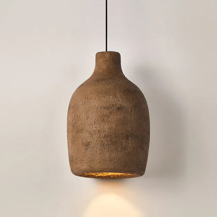 Suspension LED au design rétro nordique Wabi Sabi pour décoration — LZ4P9XQ