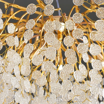 Lustre en cristal au design moderne pour intérieur élégant — LZ4X9V