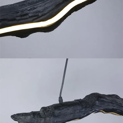 Lustre suspension nordique design wabi-sabi pour bureau et restaurant — LZ4X7P9