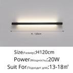 Noir H120cm 20W / 2 couleurs sans télécommande