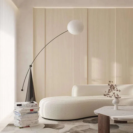 Lampadaire nordique moderne avec télécommande pour intérieur — LZ4X9P2