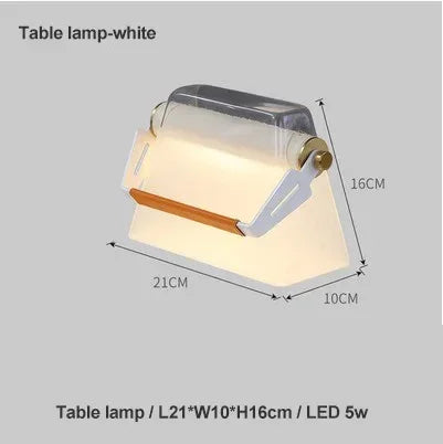 Lampe de chevet en verre au design nordique original — LZ4X9P