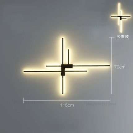 Applique murale design moderne pour décoration intérieure élégante — LZ4X9T2
