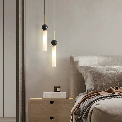 Suspension en marbre naturel à cordon réglable nouvelle collection — LZ4Q7M2