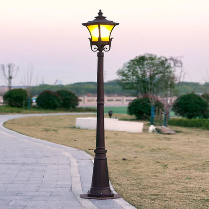 Lampadaire de jardin rétro en aluminium antirouille et étanche — LZ4X9P2Q