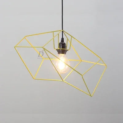 Suspension nordique simple en fer au design géométrique moderne — LZ4Q9XJ2