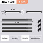 40w Black 2 piece / Natural White / CHINA
