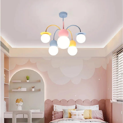 Plafonnier LED Happy Planet ludique pour chambre d'enfant — LZ4X9T2